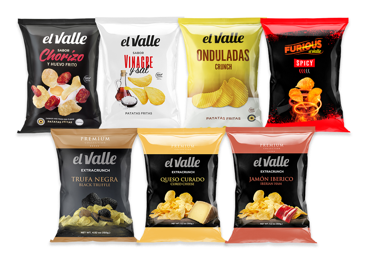 El Valle Chips range